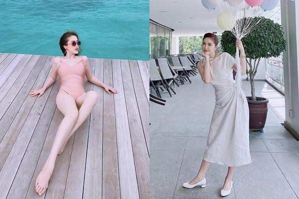 Trước "ngọc nữ" Tăng Thanh Hà, Bảo Thy cũng từng khiến dư luận tròn mắt khi thông báo sinh con đầu lòng. Trong suốt thời gian bầu bí, nữ ca sĩ chỉ đăng ảnh cũ nên dân mạng khó phát hiện.