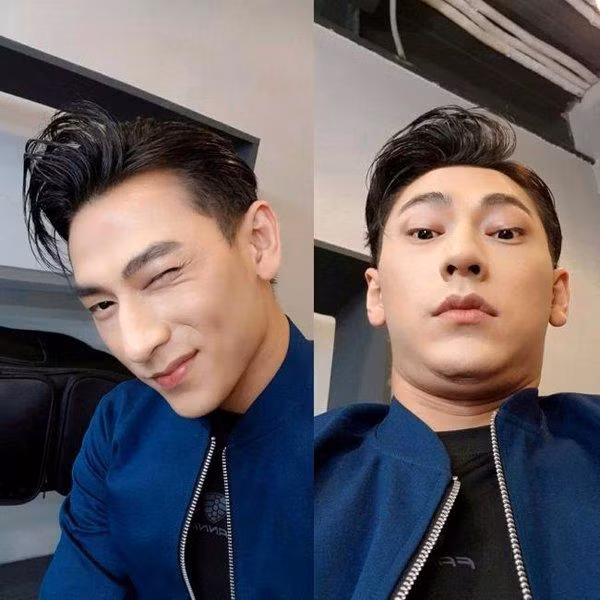 Không chỉ có sao nữ, Isaac cũng thử luôn trend này ngay và luôn. Minh chứng cho thấy sao Việt ai cũng có nọng bự, chỉ là muốn khoe hay không thôi!