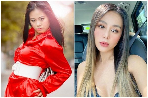 ##ss###style="text-decoration: underline;">Diễn viên Nam Thư trước và sau khi "dao kéo" mũi.