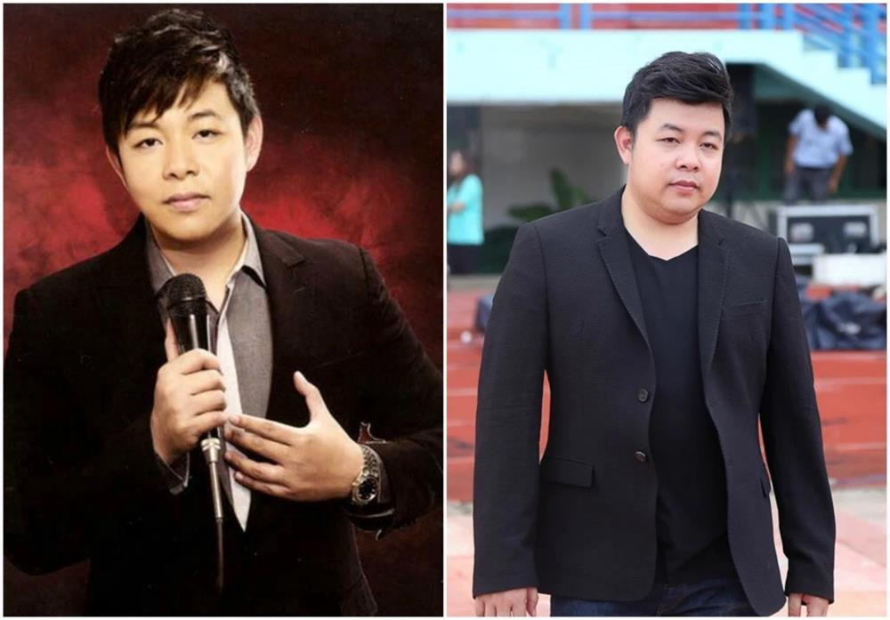 Ngoài Hoài Lâm cũng có rất nhiều sao nam tụt dốc phong độ sau khi bị tăng cân: Ngày mới nổi tiếng, Quang Lê khá mảnh mai nhưng những năm gần đây cân nặng của anh tăng nhanh. Gương mặt tròn xoe béo "lụt cổ" và thân hình nặng kí khiến anh mặc đồ chật ních.