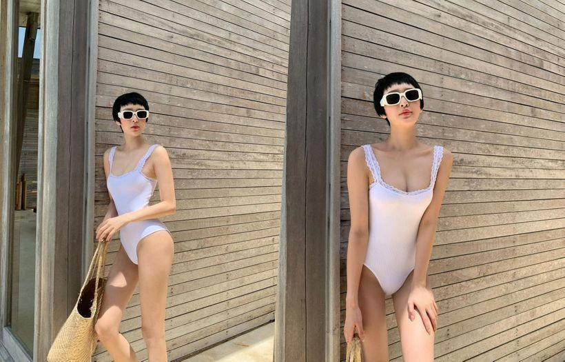 Khán giả đã quá quen với một Hiền Hồ thường xuyên đăng tải hình ảnh khoe body sexy hết nấc trong trang phục hở bạo, bikini... lên mạng xã hội.