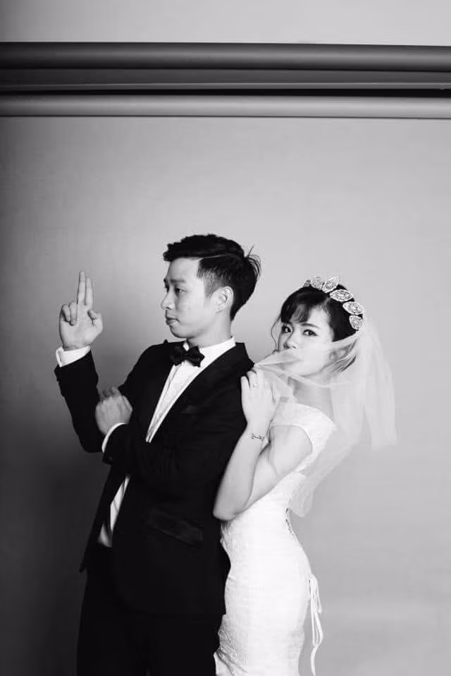 BTV Thái Trang kỷ niệm 5 năm ngày cưới.