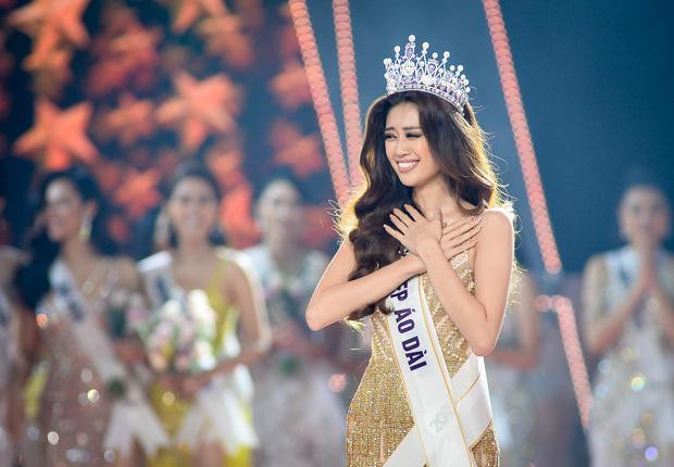 Khi được trang điểm kĩ lưỡng, nàng Hậu được nhận xét xinh đẹp và thần thái chuẩn "beauty queen".