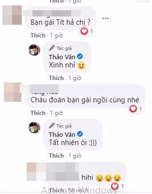 Thảo Vân hào hứng khi nhắc về bạn gái của con trai.