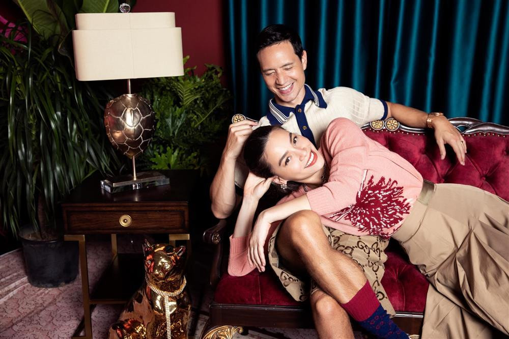 Những khoảnh khắc tình tứ của đôi uyên ương.