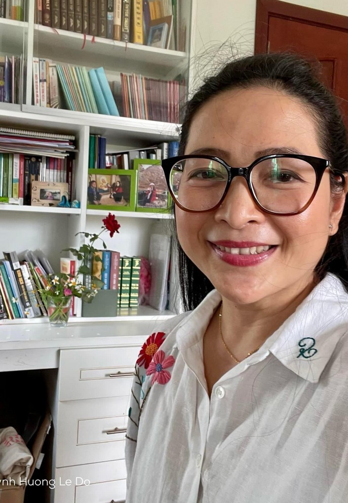 MC Quỳnh Hương giữ năng lượng tích cực từ khi nghiên cứu và giảng dạy bộ môn thần số học.