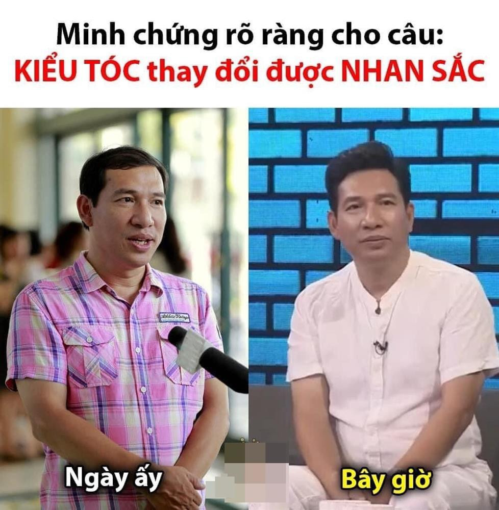 Tranh cãi cũng nổ ra khi dân mạng chia làm 2 team, một bên cho rằng đây chỉ là tóc giả, nhưng nhiều người cũng cho rằng anh đi... cấy tóc. Nhiều người gây cười tột độ khi so sánh ảnh hiện tại với ảnh quá khứ như một minh chứng rõ ràng cho câu, kiểu tóc thay đổi được cả nhan sắc!