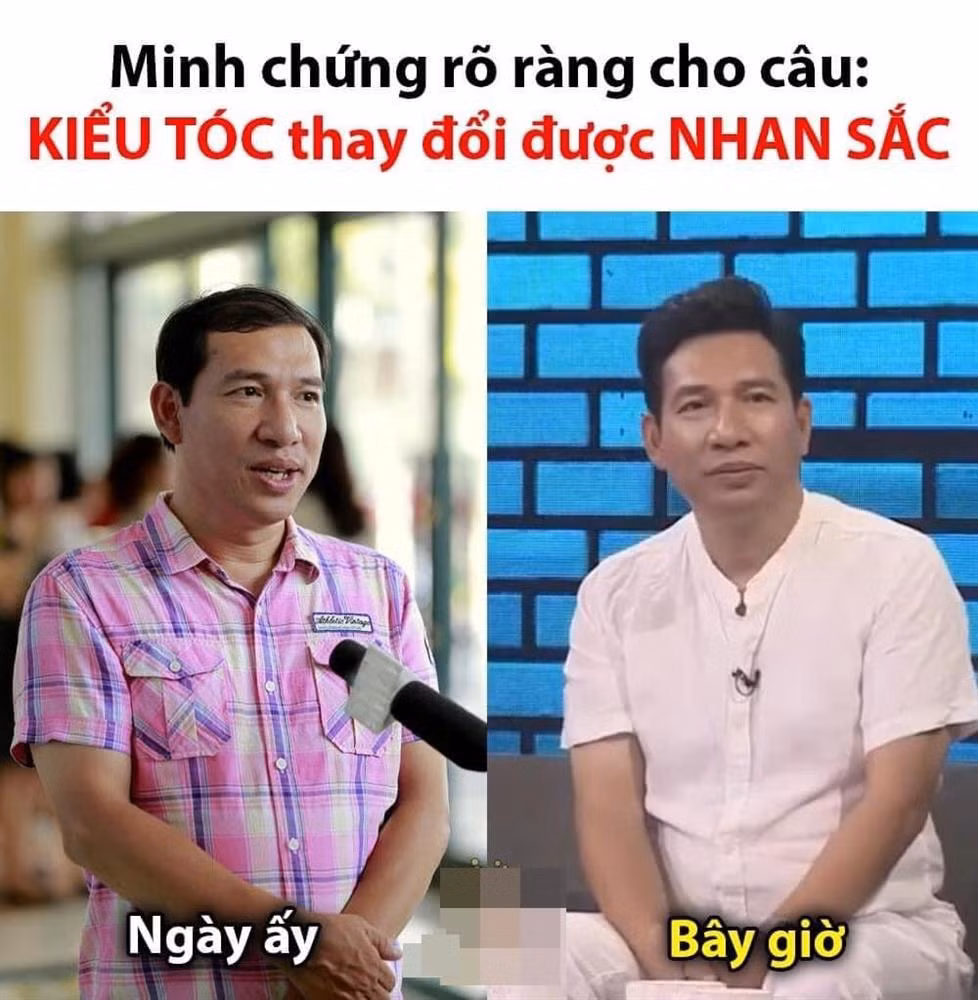 Tranh cãi cũng nổ ra khi dân mạng chia làm 2 team, một bên cho rằng đây chỉ là tóc giả, nhưng nhiều người cũng cho rằng anh đi... cấy tóc. Nhiều người gây cười tột độ khi so sánh ảnh hiện tại với ảnh quá khứ như một minh chứng rõ ràng cho câu, kiểu tóc thay đổi được cả nhan sắc!