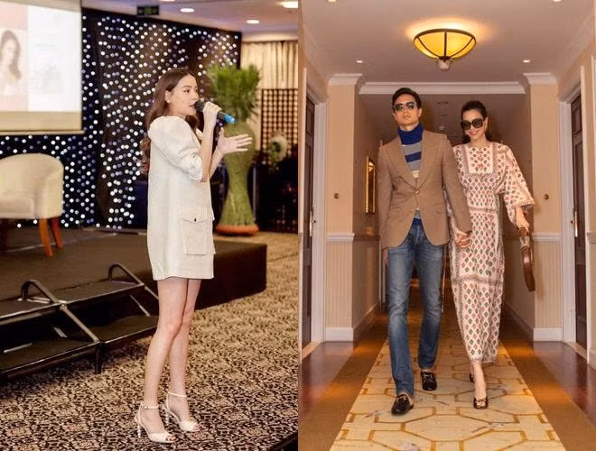 Chưa kể, dù bầu bí vượt mặt nhưng nữ ca sĩ vẫn di chuyển rất linh hoạt trên đôi giày cao gót khiến người xem phải "toát mồ hôi".