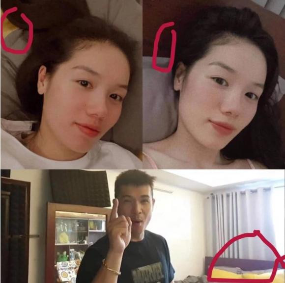 Đặc biệt là cả hai còn bị phát hiện ra diện áo đôi và nhiều lần check-in tại nhà nhau khi để lộ chiếc giường giống hệt, có chung có thú cưng. Á quân The Face 2018 đến nhà Trương Thế Vinh chơi hay cả hai đang ở chung mà lại có chiếc giường và ga gối nệm giống nhau thế này?