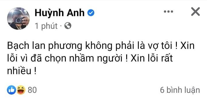 Fan tung chung cu Huynh Anh doi bo Bach Lan Phuong