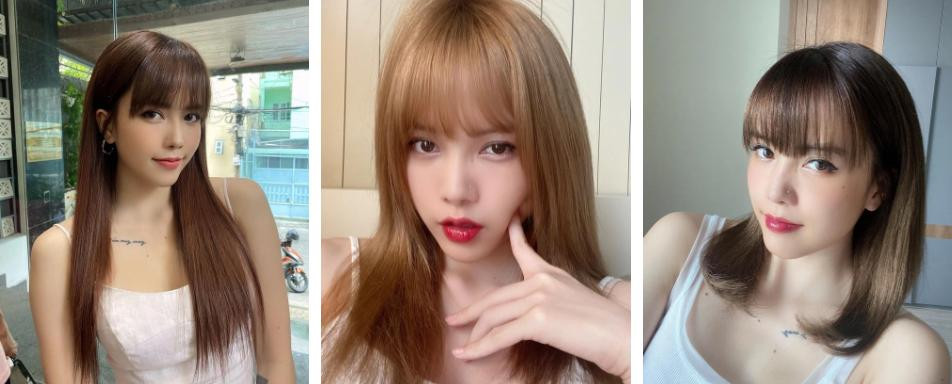 Có lẽ lý do mà Thiều Bảo Trâm không trang hoàng đồ hiệu như xưa không phải vì cô không dư dả tài chính, mà là người đẹp đã dồn hết tâm sức để tút tát lại "cổng" sân bay đó thôi.