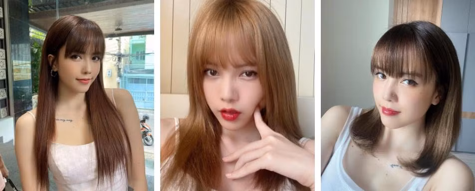 Có lẽ lý do mà Thiều Bảo Trâm không trang hoàng đồ hiệu như xưa không phải vì cô không dư dả tài chính, mà là người đẹp đã dồn hết tâm sức để tút tát lại "cổng" sân bay đó thôi.