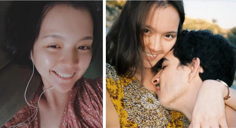 Chẳng kém cạnh đàn chị, Hải Tú cũng sở hữu vầng trán "một hai nghiêng nước nghiêng thành" mà ít người hay biết. Thời mà cô chưa áp dụng chiến thuật để mái, toàn bộ vùng sân bay thênh thang được dịp lộ thiên, khiến ai nấy không khỏi trầm trồ xuýt xoa vì "rộng gì mà rộng thế"!