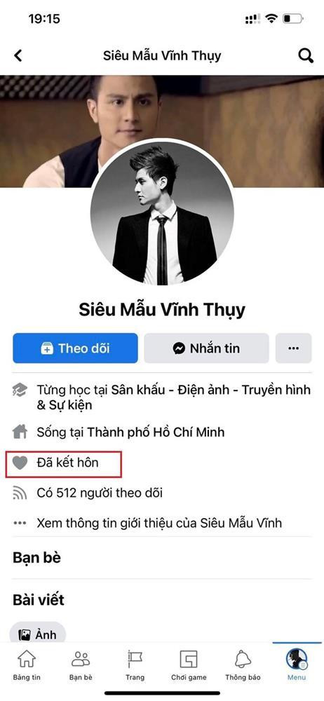 Lan truyen thong tin Vinh Thuy lay vo, chinh chu phan ung gi?