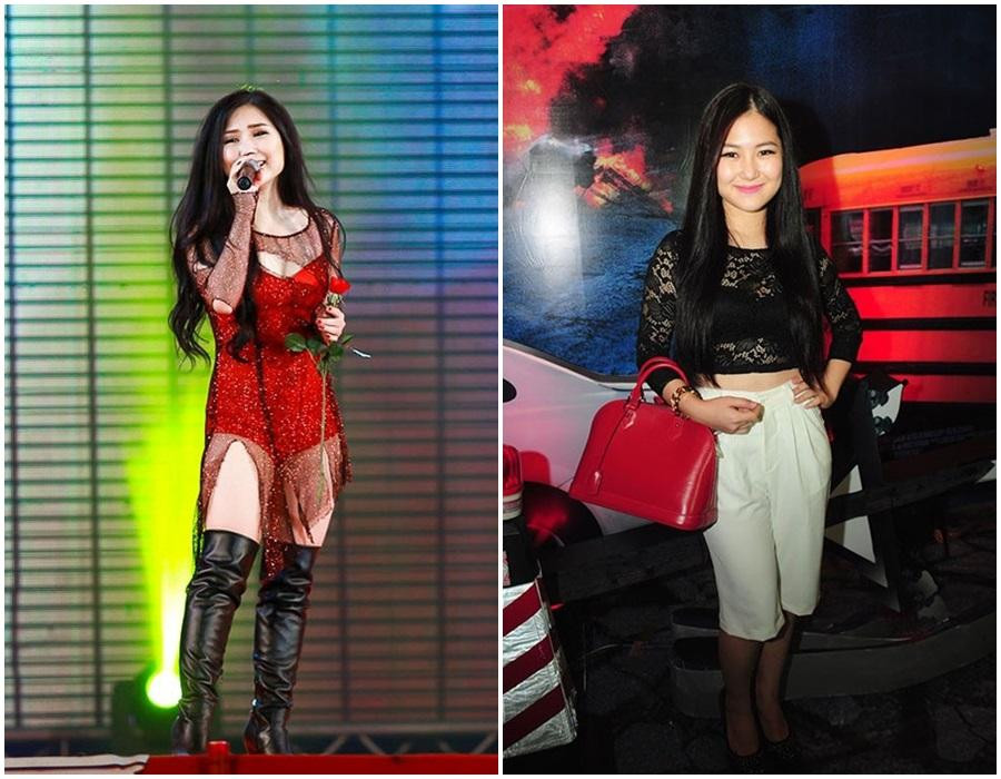 ương Tràm liên tục mắc lỗi trang phục nhiều chi tiết rối mắt và màu sắc già nua.