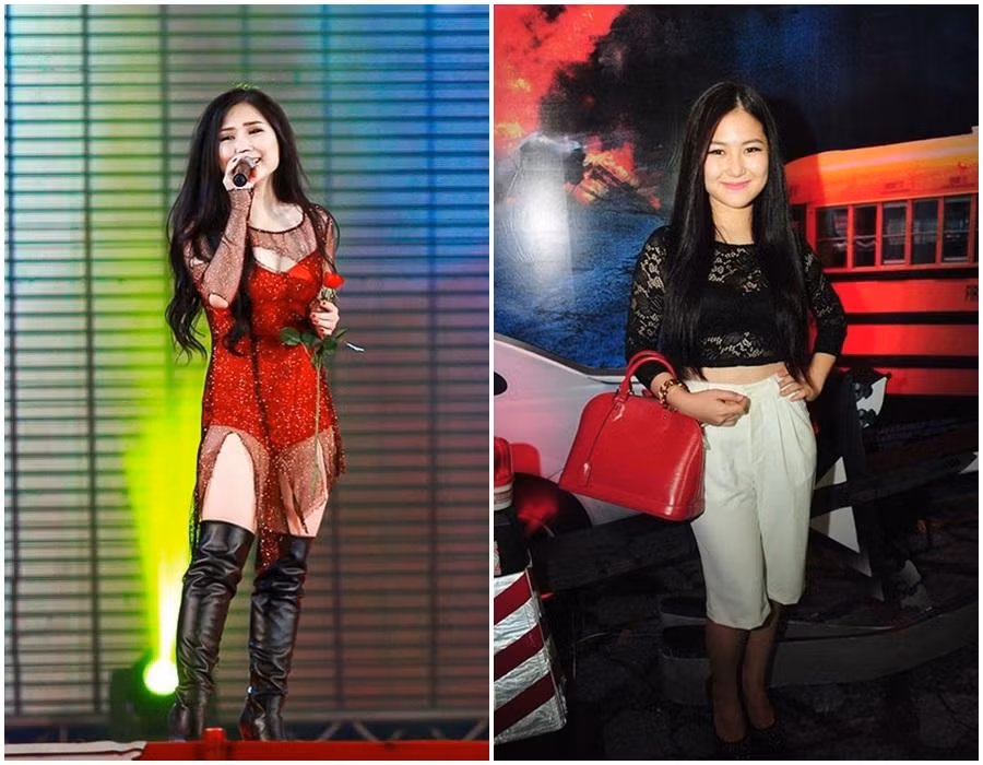 Hương Tràm liên tục mắc lỗi trang phục nhiều chi tiết rối mắt và màu sắc già nua.