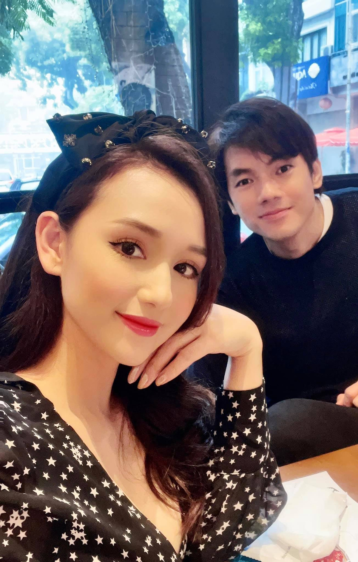 Lã Thanh Huyền hội ngộ Nhan Phúc Vinh tại Hà Nội.