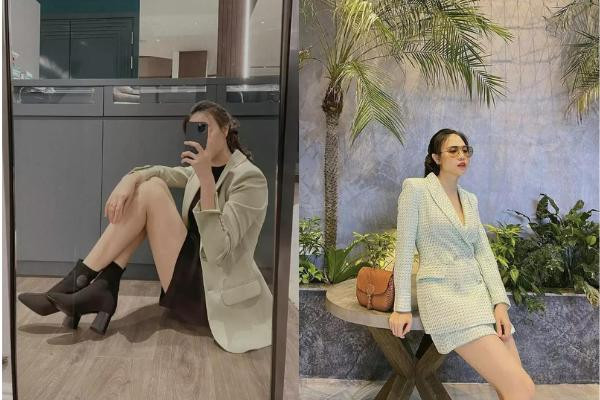 Nhiều người cho rằng cô trông có da có thịt hơn trước nên nhan sắc cũng thăng hạng vượt bậc, nhìn càng mặn mà sắc sảo.