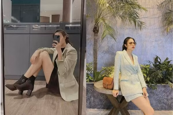 Nhiều người cho rằng cô trông có da có thịt hơn trước nên nhan sắc cũng thăng hạng vượt bậc, nhìn càng mặn mà sắc sảo.