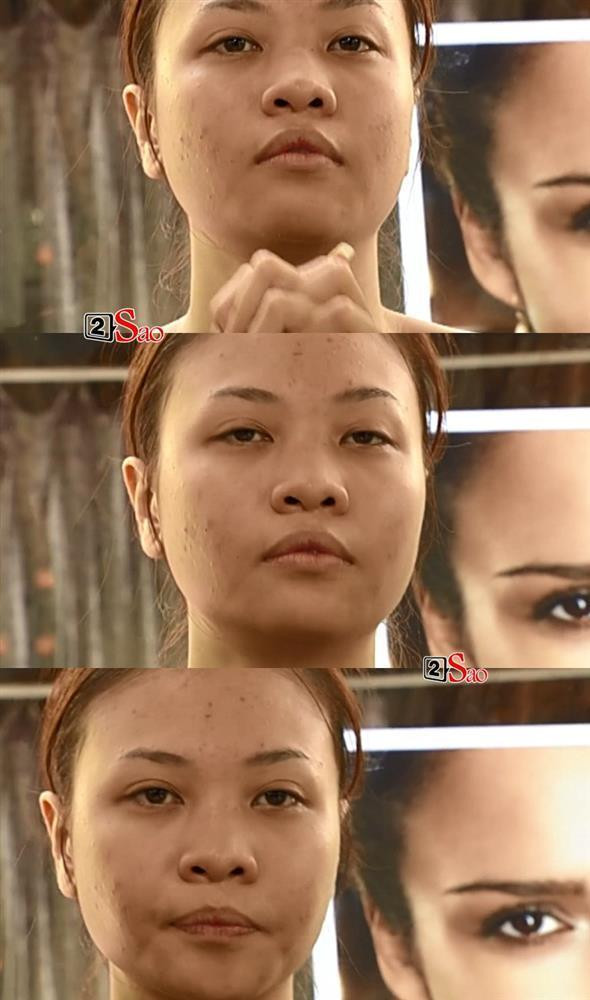 Đàm Thu Trang của 11 năm trước sở hữu làn da ngăm, chi chít mụn, thần thái cũng chưa thực sự cuốn hút.