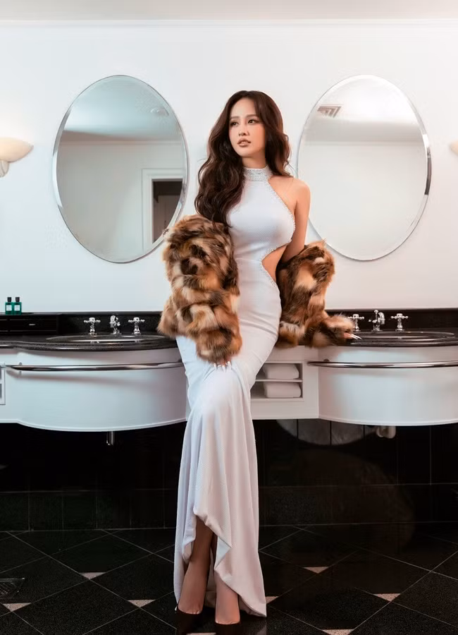 Hoa hau Mai Phuong Thuy nong bong, day suc hut o tuoi 33