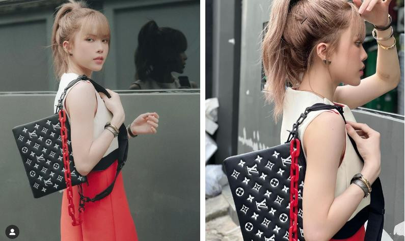 ... Song bị nhiều người nghi hoặc về nguồn gốc của món hàng. Netizen cho rằng đây là item được Thiều Bảo Trâm mượn về, có khả năng do tương tác quá flop nên cô nàng tự ý xoá/ẩn đi, hoặc cũng có thể ảnh hưởng đến chiến dịch chung của hãng nên bị yêu cầu tạm gỡ.