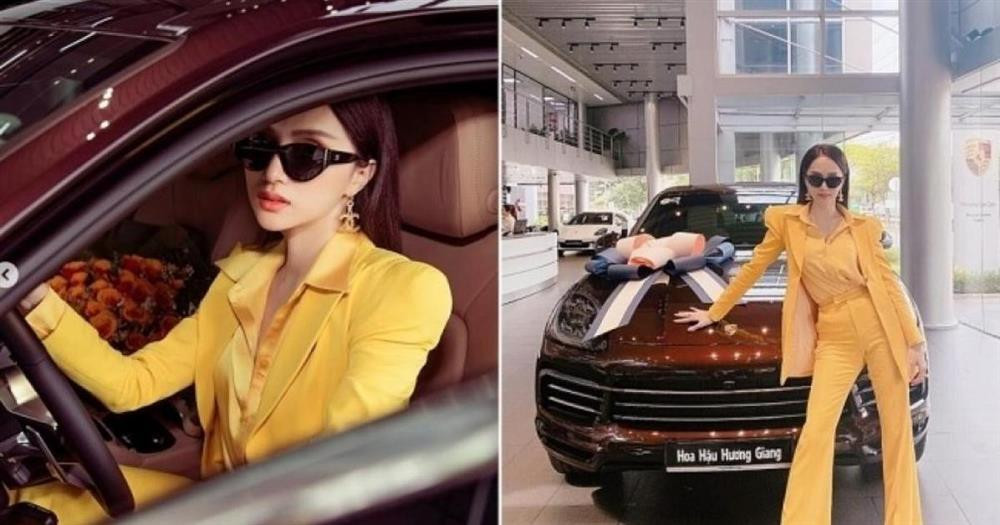 Mỗi lần xuất hiện, nữ ca sĩ đều mang đến những hình ảnh khác nhau không gây nhàm chán. Chuyên mục "mỗi ngày một bức ảnh bên trong xế hộp" của Hương Giang luôn nhận bão like.