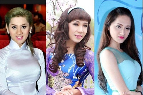 Long Nhật khẳng định mình không phải người đồng tính nên không có chuyện so sánh nhan sắc với các người đẹp này.