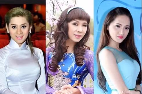 Long Nhật khẳng định mình không phải người đồng tính nên không có chuyện so sánh nhan sắc với các người đẹp này.