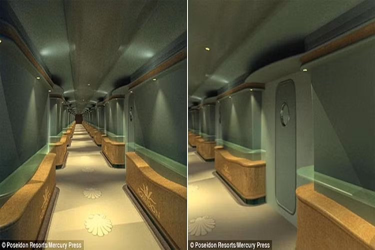 Khách sạn Poseidon trong quá trình xây dựng được chú ý đặc biệt về kết cấu để đảm bảo an toàn cho khách hàng.