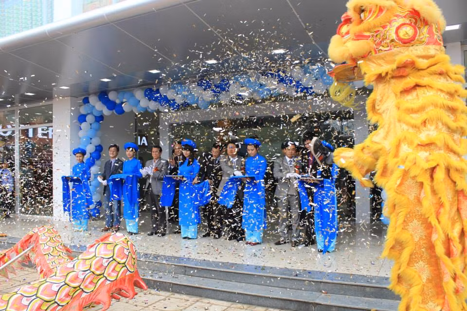 Khai trương Ocean Mart Hà Tĩnh. Ảnh: Internet.