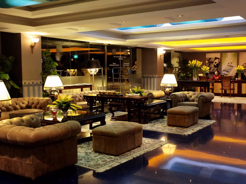 Dịch vụ cá nhân được phục vụ bởi các nhân viên chuyên nghiệp của Capital Club.