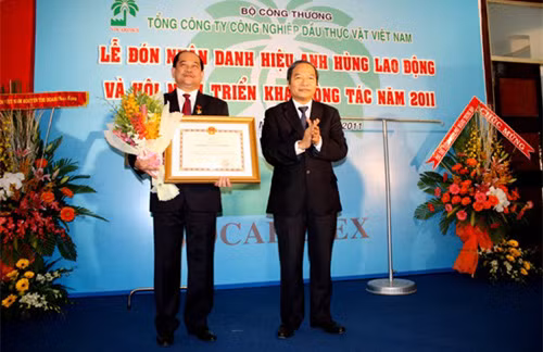 Ông Đỗ Ngọc Khải - Chủ tịch kiêm Tổng Giám đốc Tổng công ty Dầu Thực vật Việt Nam (Vocarimex).