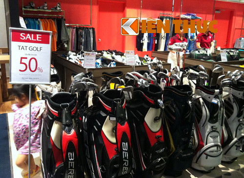 Các loại gậy đánh Golf có giá trên 20 triệu đồng/bộ.