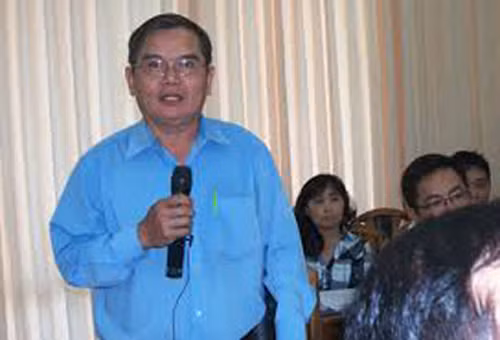 Ông Lương Khánh Thuận, Giám đốc Công ty Môi trường Đô thị Nha Trang.