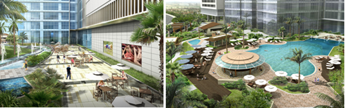 3. Keangnam Landmark Tower (Phạm Hùng, Cầu Giấy): Đến với Keangnam Landmark Tower, khách hàng sẽ có một tiệc cưới trọn vẹn, với đám cưới lung linh lãng mạn ngoài trời không còn là hình ảnh trong mơ trên phim. Khu vườn tổ chức tiệc cưới ngoài trời với sức chứa lên đến 1.000 khách. Giá tiệc từ 750.000 đồng/khách, chưa kể nước uống và phí phục vụ.