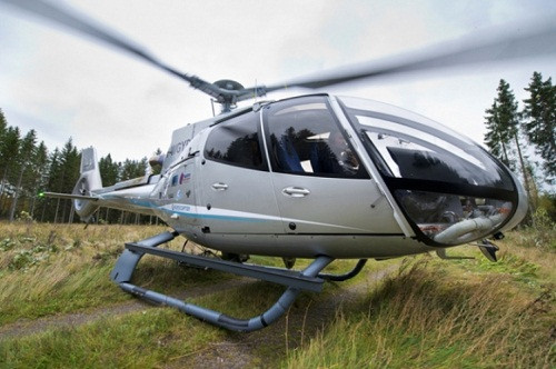 Giá thuê trực thăng khoảng 4.000 USD/chuyến. Ảnh minh họa.