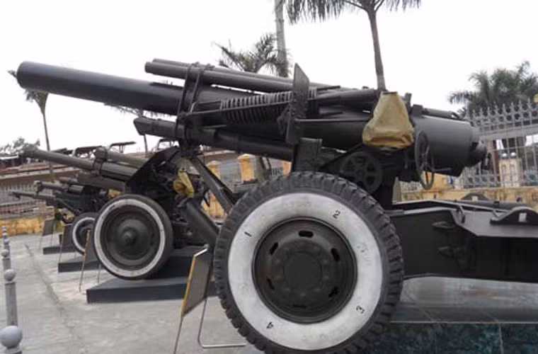 Bên cạnh loại 105mm, ta cũng thu được lựu pháo M114 155mm có thể đạt tầm bắn tối đa 14,6km. Nguồn ảnh: GDVN