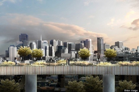 Highlink - San Francisco: Highlink là một lối đi bị bỏ hoang trên đường Interstate 280 ở San Francisco, được xây dựng với ý tưởng tạo nên một công viên với tầm nhìn toàn cảnh thành phố.