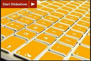 Trong PowerPoint, nhấn F5 sẽ trình chiếu từ đầu file nhưng ấn Shift + F5 sẽ trình chiếu từ slide hiện tại. Bôi đen đoạn văn bản và nhấn Ctrl + Shift + &gt; để tăng và Ctrl + Shift + &lt; để giảm khổ chữ.