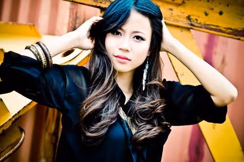 Mặc dù còn rất trẻ nhưng Hoàng My đã tham gia làm người mẫu ảnh từ khá lâu. Những bộ ảnh của cô thực hiện thường thu hút được nhiều sự yêu thích của bạn bè trên mạng xã hội.