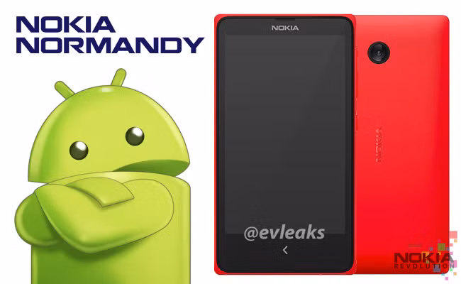 Thông tin Nokia sản xuất smartphone chạy Android đã làm nức lòng người tiêu dùng trong suốt thời gian qua. Sau những siêu phẩm như Lumia 1520 hay Lumia 2520, thiết bị mang tên mã Normandy này sẽ là cú hích tiếp theo của Nokia khi đồng thời sở hữu tính năng ổn định và mức giá không thể hấp dẫn hơn.