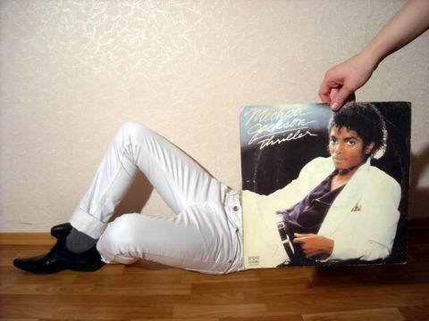 Ông hoàng nhạc Pop Michael Jackson trong thân hình của người khác.