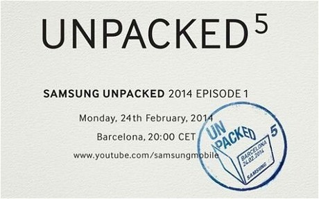 Cho tới nay đã có khá nhiều thông tin cấu hình được tiết lộ song chiếc Galaxy S5 đình đám của Samsung chưa bao giờ hết “hot”. Chỉ còn vài giờ nữa, siêu phẩm này sẽ sánh vai cùng smartwatch Gear 2 và Gear 2 Neo chạy trên nền hệ điều hành Tizen mới phát triển của hãng. Tất cả sẽ lộ diện trong sự kiện Unpacked 5 do Samsung tổ chức.
