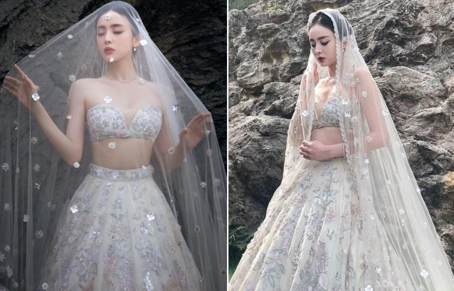 heo Sina, Rahul Mishra là nhà thiết kế thời trang Ấn Độ đầu tiên được mời trình diễn tại Tuần lễ thời trang cao cấp ở Paris, Pháp. Bộ trang phục mà Cổ Lực Na Trát mặc được lấy cảm hứng từ chiếc váy truyền thống Gagra choli của Ấn Độ. Bộ váy giúp Na Trát khoe được lợi thế hình thể với chiều cao 1,72 m, vòng eo thon gọn và vòng một gợi cảm.