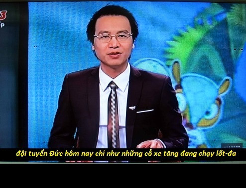 Những câu nói hài hước còn được BLV Biên Cương sử dụng khá nhiều và cư dân mạng đặt cho anh là "Thánh Cương".