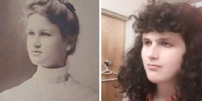 ##sc### Bài chia sẻ của Shelby nhận được 555 nghìn lượt tương tác, gần 44 nghìn lượt chia sẻ. Nhiều người khác hưởng ứng trào lưu, đăng tải hình ảnh bản thân và mẹ hay bà ngoại để chứng minh sự sức mạnh của di truyền, bất chấp khoảng cách thế hệ.. Sau đó, tài khoản Gumption Gal chia sẻ hình ảnh mình và cụ ngoại, giống nhau như hai giọt nước. 