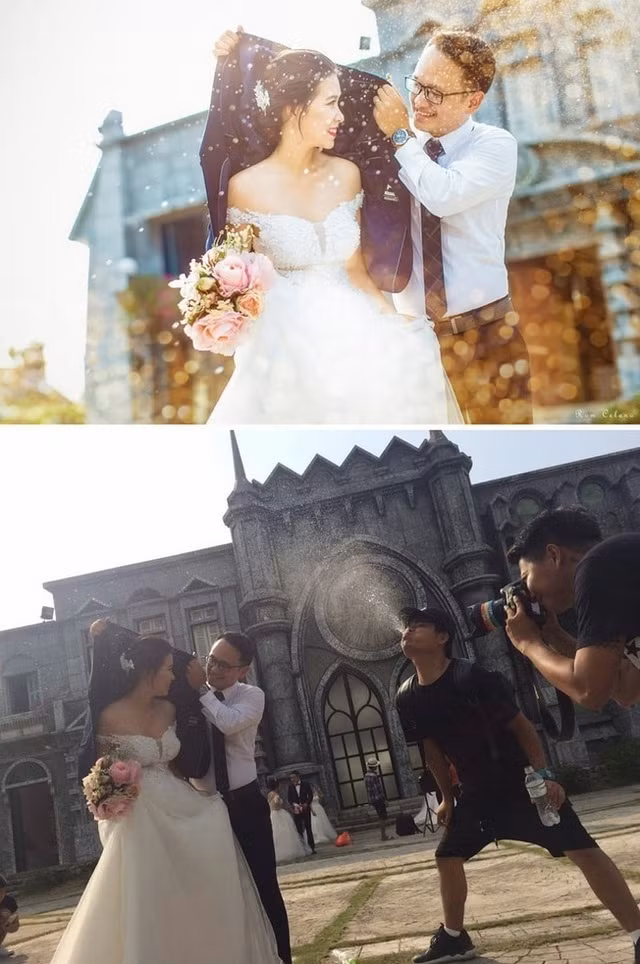 Cách để tạo mưa nhân tạo cho một bức ảnh đẹp.