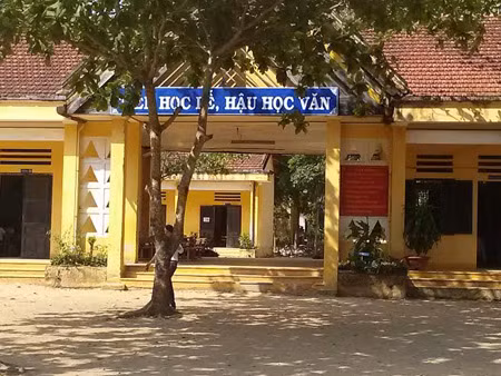 Trường Tiểu học KB, nới xảy ra vụ bảo vệ nhà trường dâm ô học sinh.